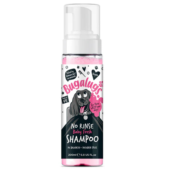 Bugalugs Baby Fresh Dry Dog Shampoo