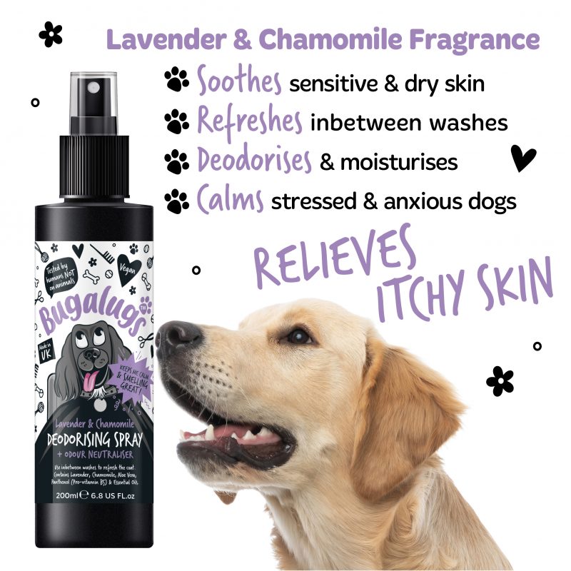Bugalugs Lavender & Chamomile Deodorising Spray