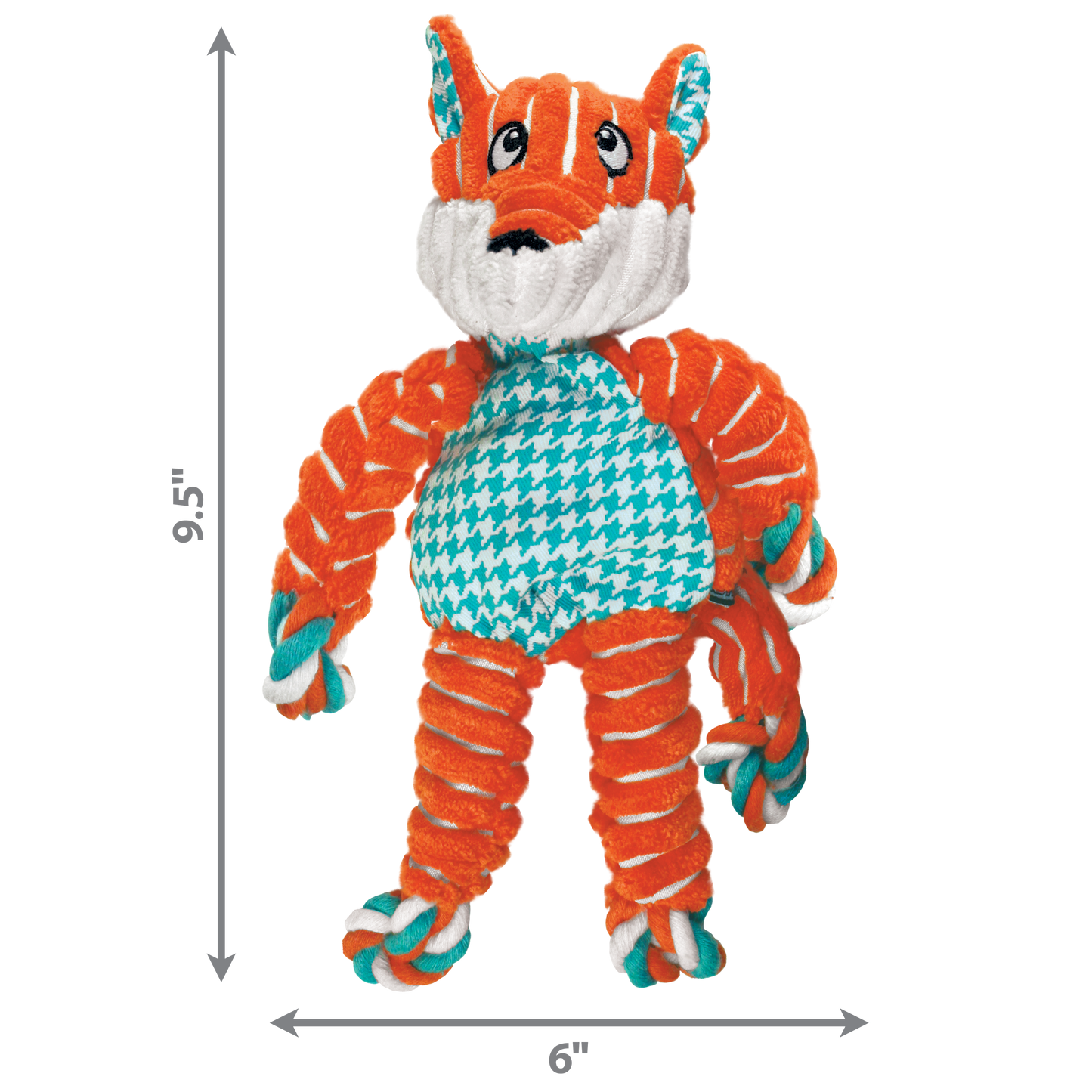 KONG Floppy Knots Fox
