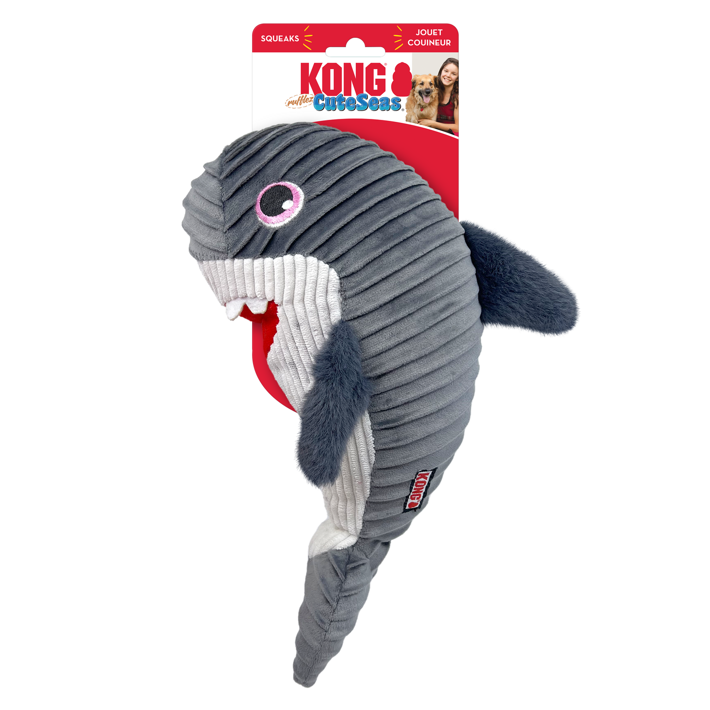 KONG CuteSeas Rufflez Shark