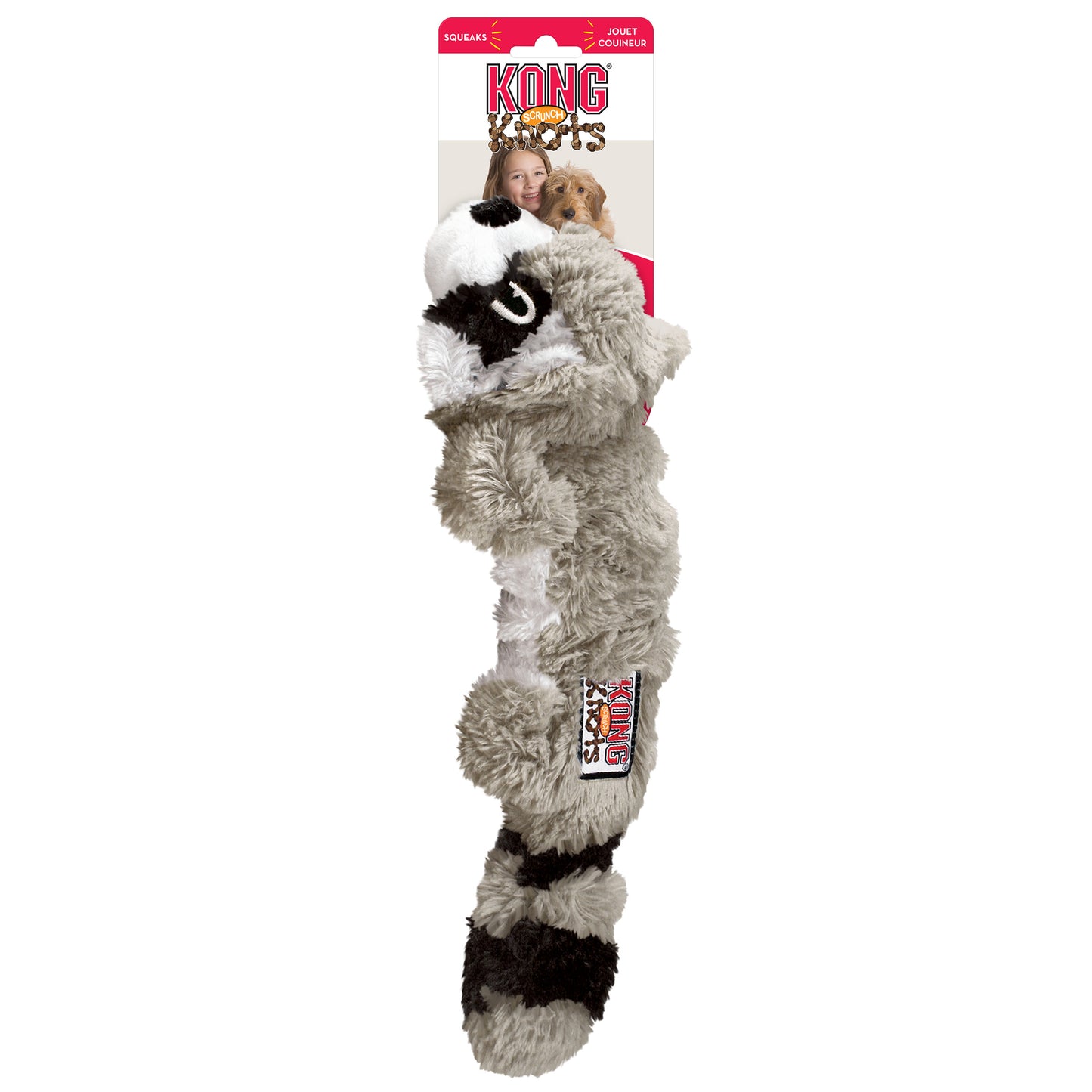 KONG Raccoon Scrunch Knots