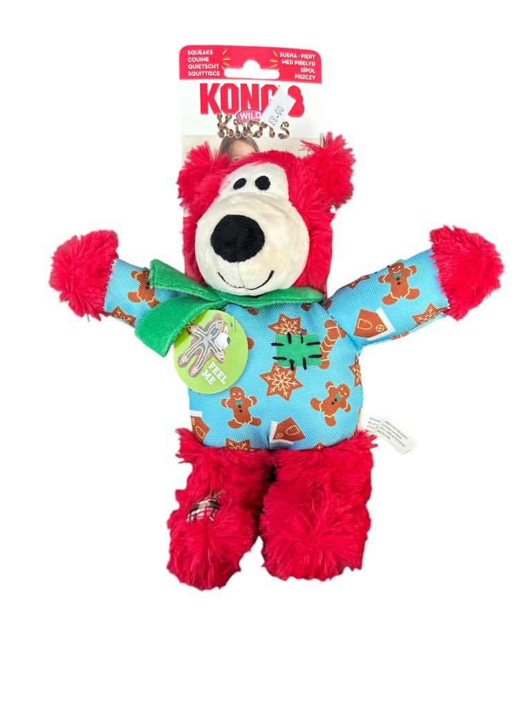 KONG Festive Wild Knots Bears