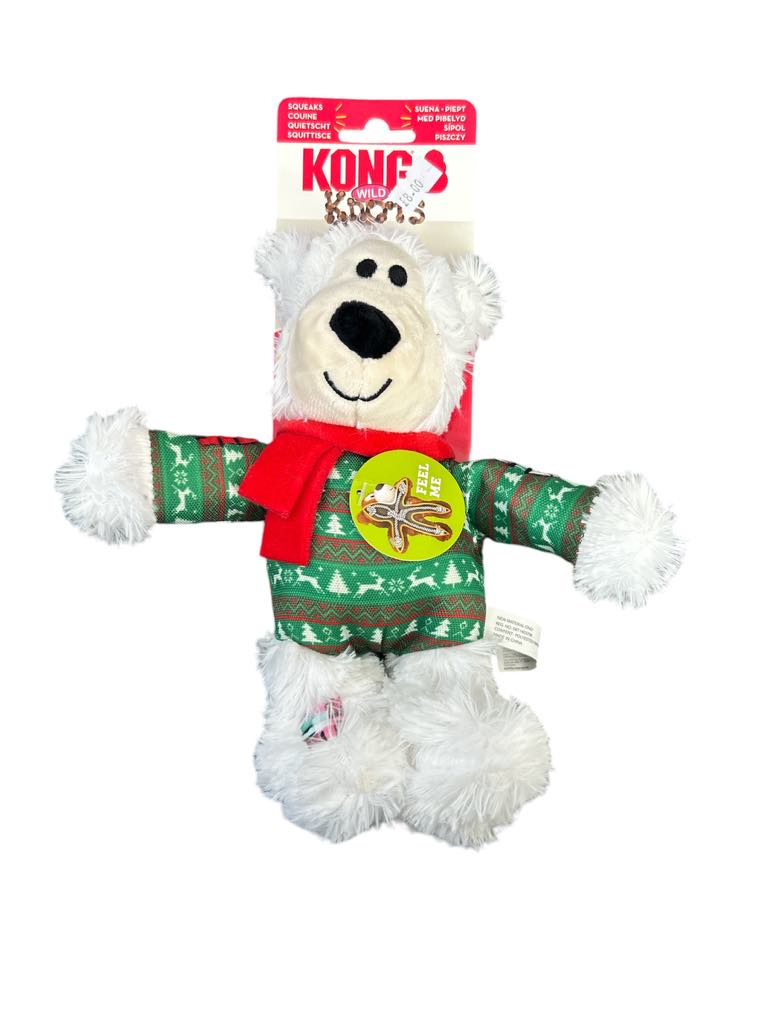 KONG Festive Wild Knots Bears