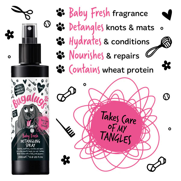 Bugalugs Baby Fresh Detangling Spray