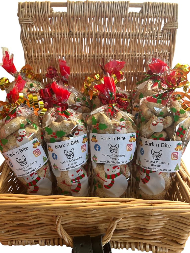 Turkey & Cranberry Biscuit Cones