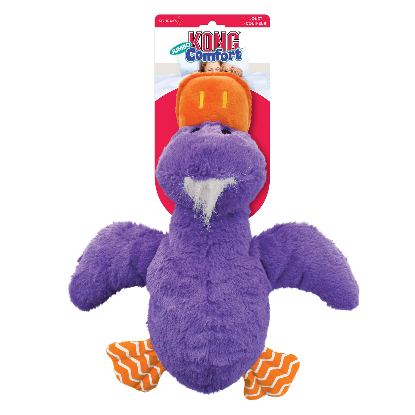 KONG Comfort Jumbo Platypus