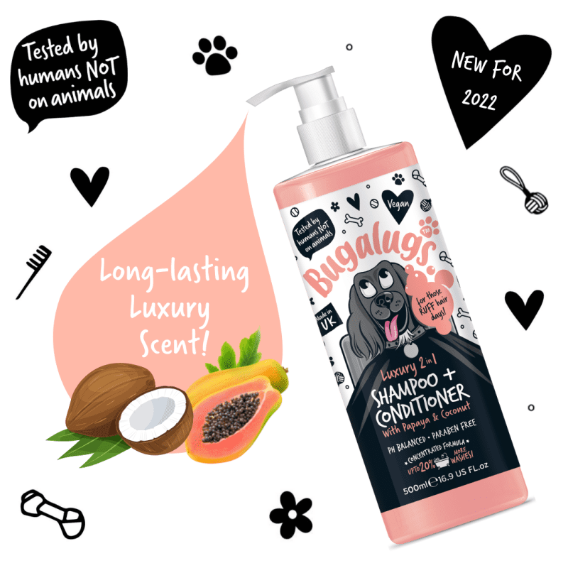 Bugalugs Luxury 2 in 1 Shampoo + Conditioner