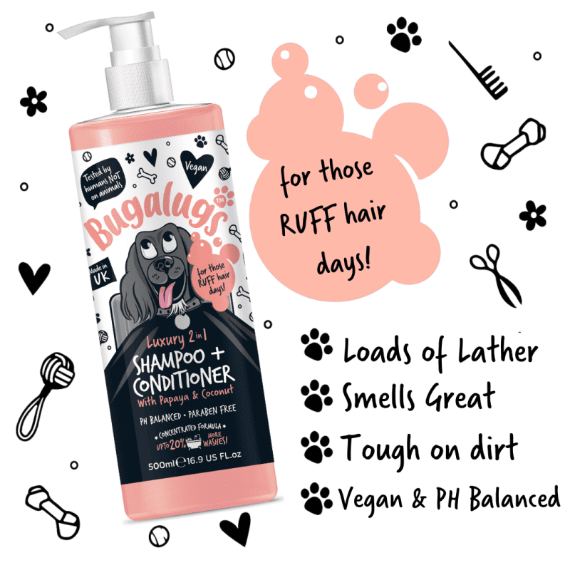Bugalugs Luxury 2 in 1 Shampoo + Conditioner