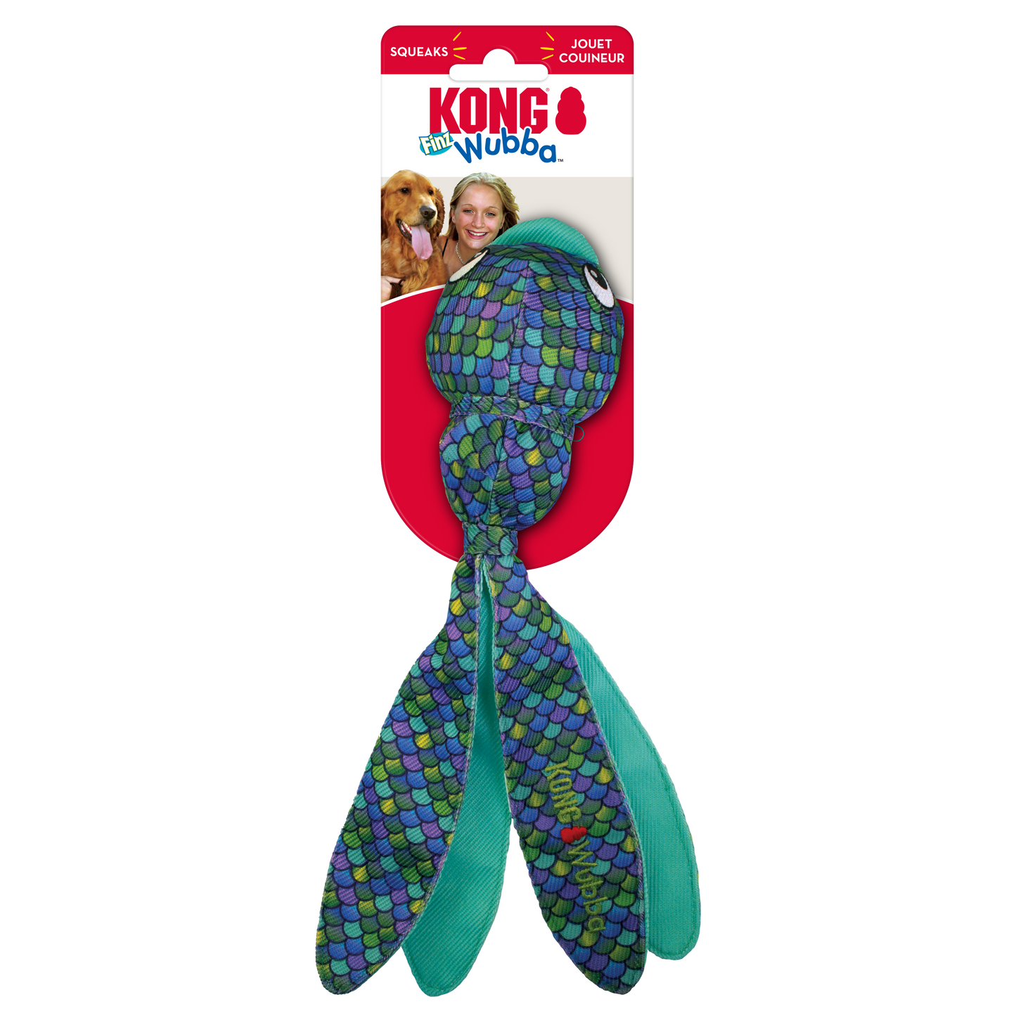 KONG Wubba Finz