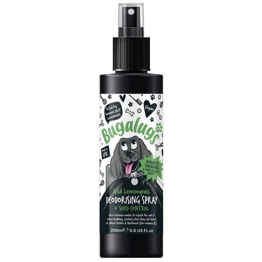 Bugalugs Wild Lemongrass Deodorising Spray + Shed Control