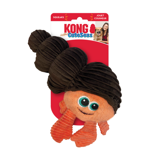 KONG Cuteseas Rufflez Hermit Crab