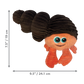 KONG Cuteseas Rufflez Hermit Crab