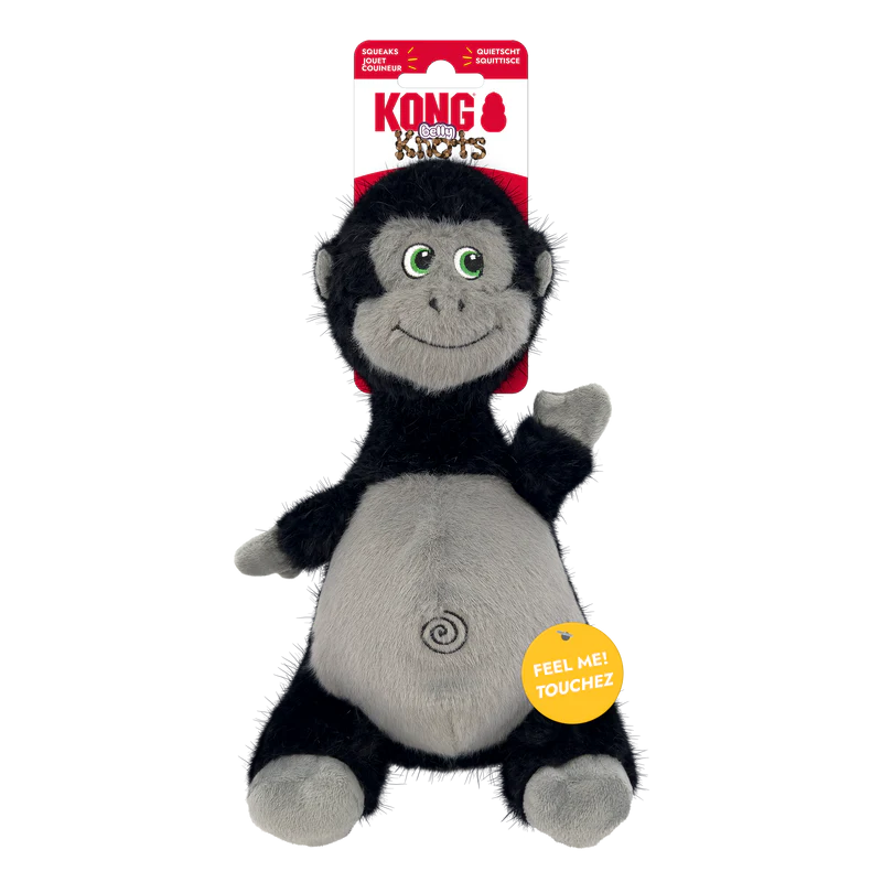 KONG Knots Belly Hippo & Monkey