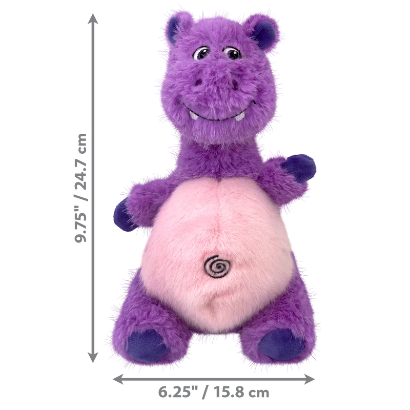 KONG Knots Belly Hippo & Monkey