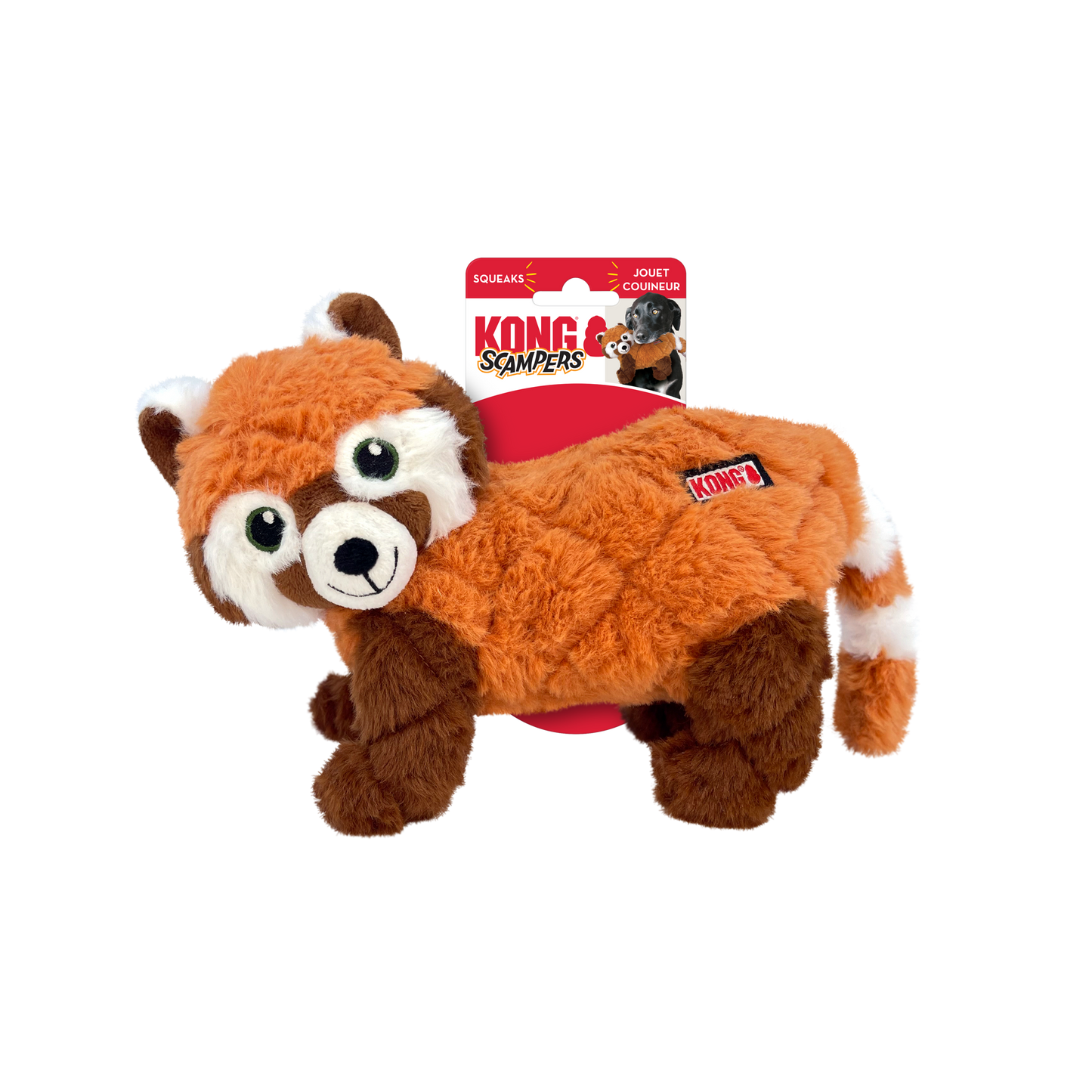 KONG Scampers Red Panda