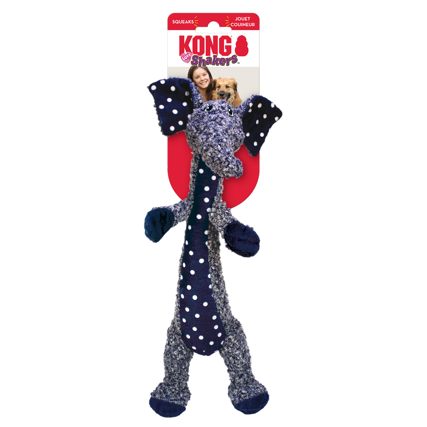 KONG Shakers Luv’s Elephant