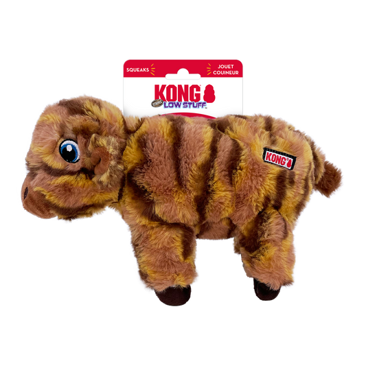 KONG Low Stuff Stripes Cow