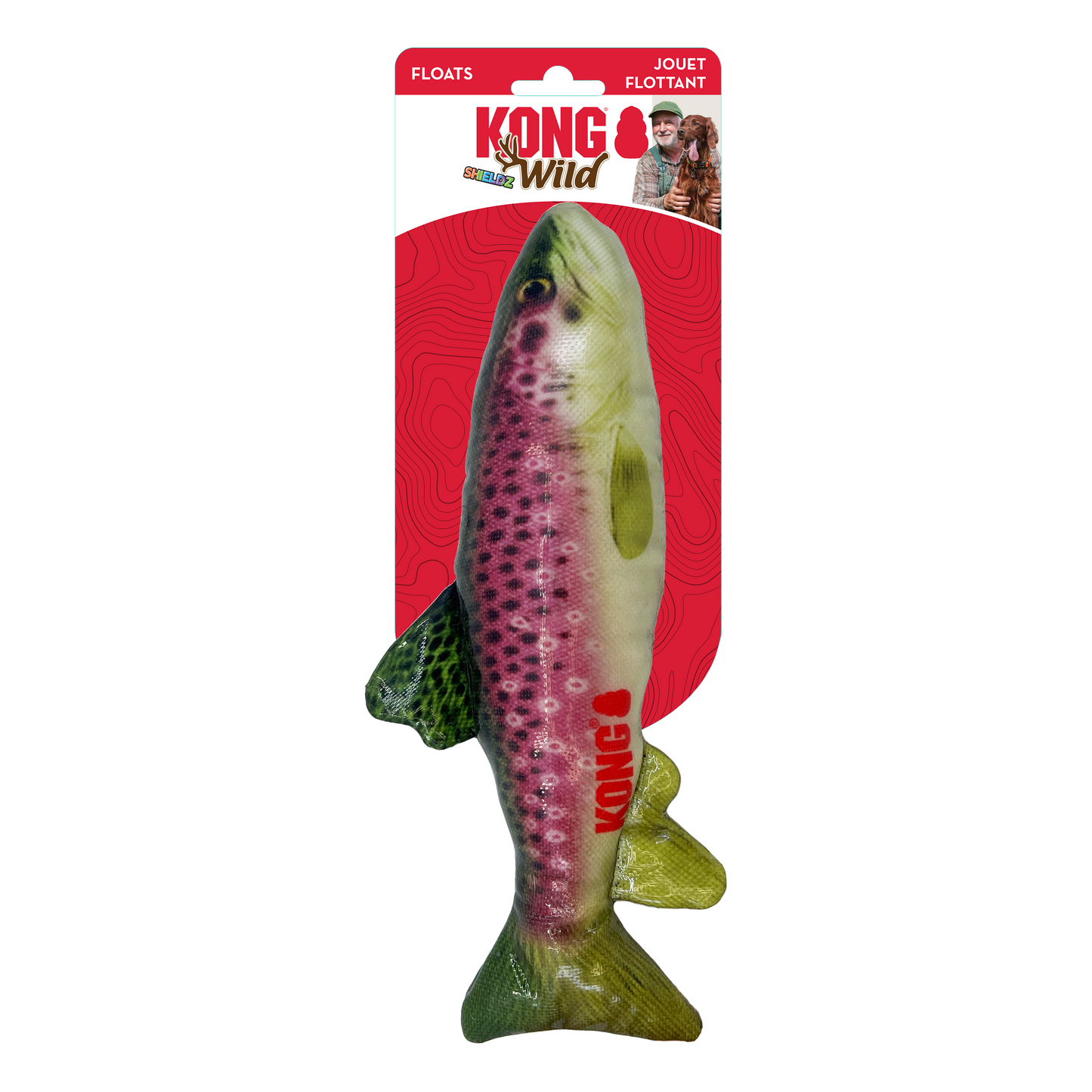 KONG Wild Shieldz Trout