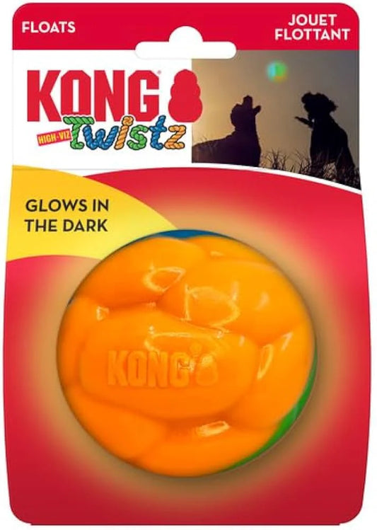 KONG Twistz High Viz Glow In The Dark