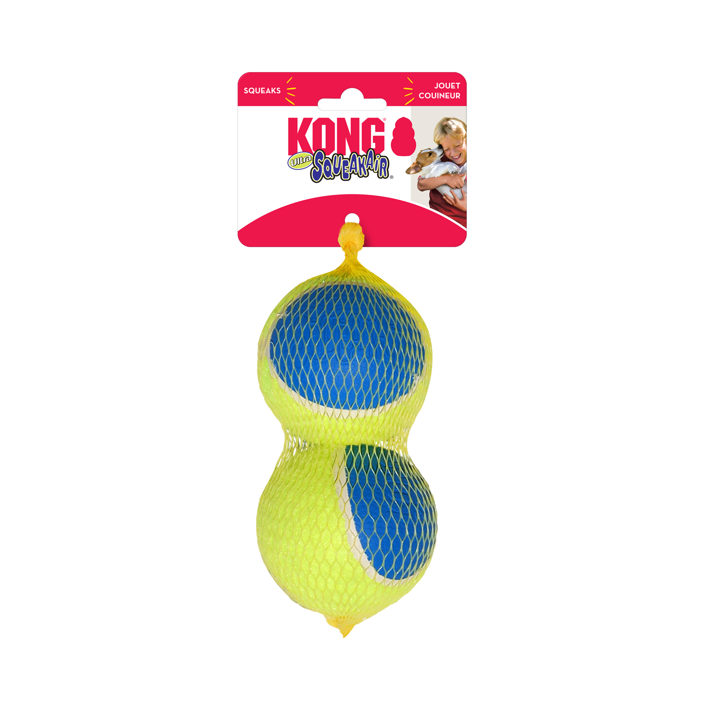 KONG Ultra Squeakair Balls 2-PK