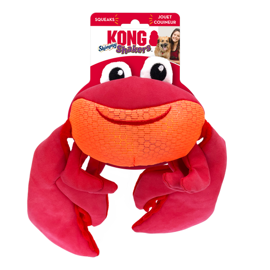 KONG Shakers Shimmy Crab