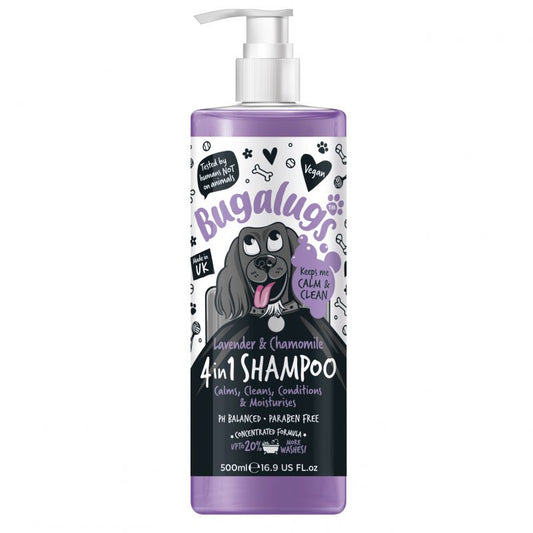 Bugalugs Lavender & Chamomile 4 in 1 Shampoo