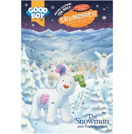 Good Boy Snowman & Snowdog Chicken Crunchies Advent